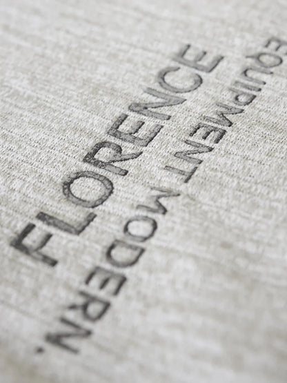 Florence Airtex Long Sleeve Hooded Shirt - Light Heather Grey