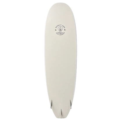 Bennett Softboard - 7'0 Classic Mini Mal Premium Performance Soft Top- Cream