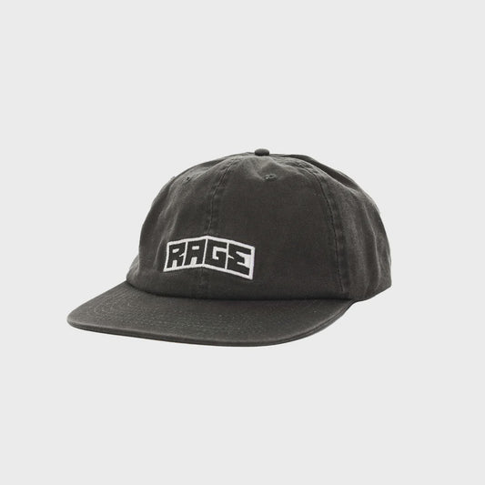 RAGE LOGO BLACK CAP
