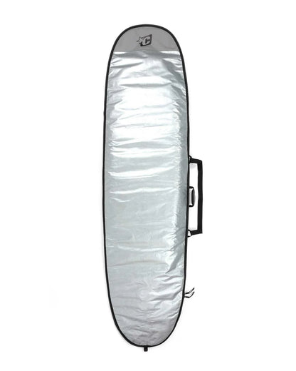 Funboard Icon Surfboard Cover - Silver