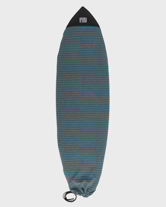 Creatures Fish Reliance Surfboard Sox Cover | Slate Stripe