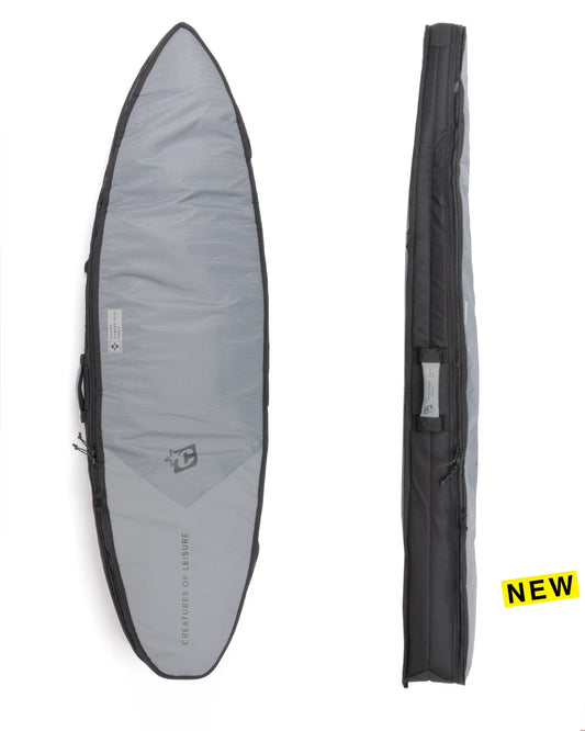 SHORTBOARD DOUBLE DT 2.0 - BLACK SILVER