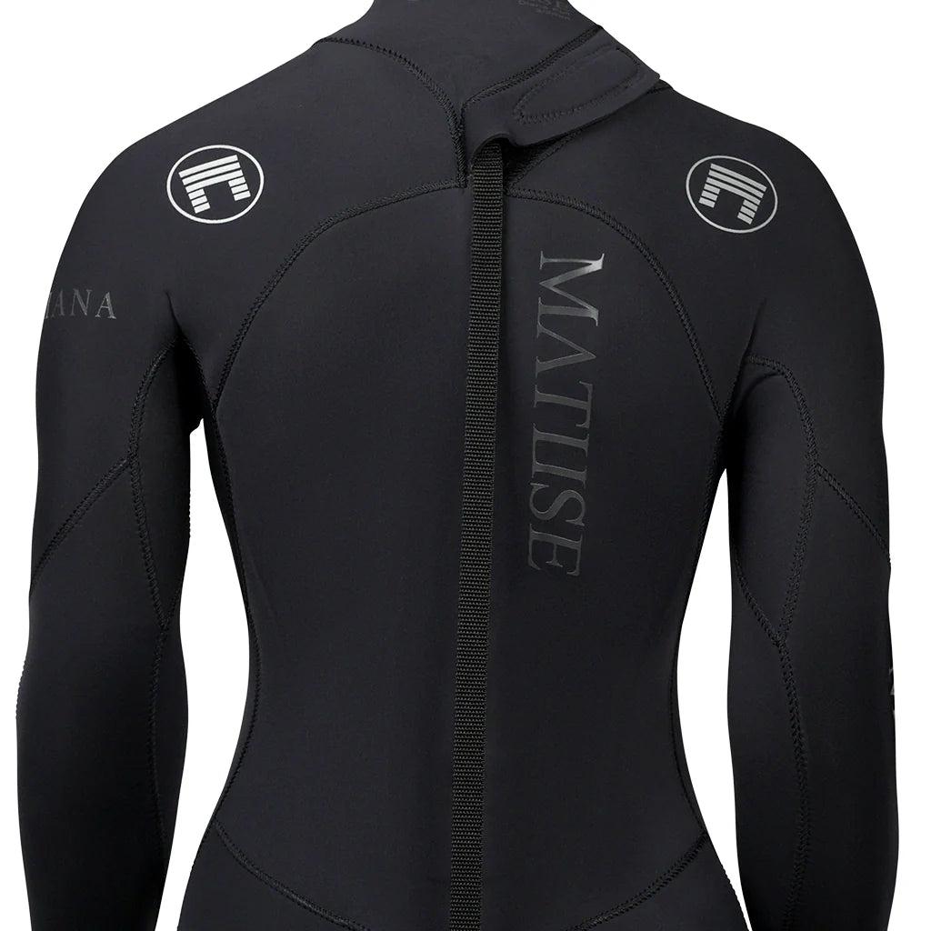 Diana Ocena 3/2mm Back-Zip Full Suit - Black