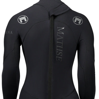 Diana Ocena 3/2mm Back-Zip Full Suit - Black
