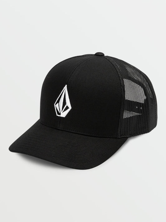 FULL STONE CHEESE CAP - BLACK