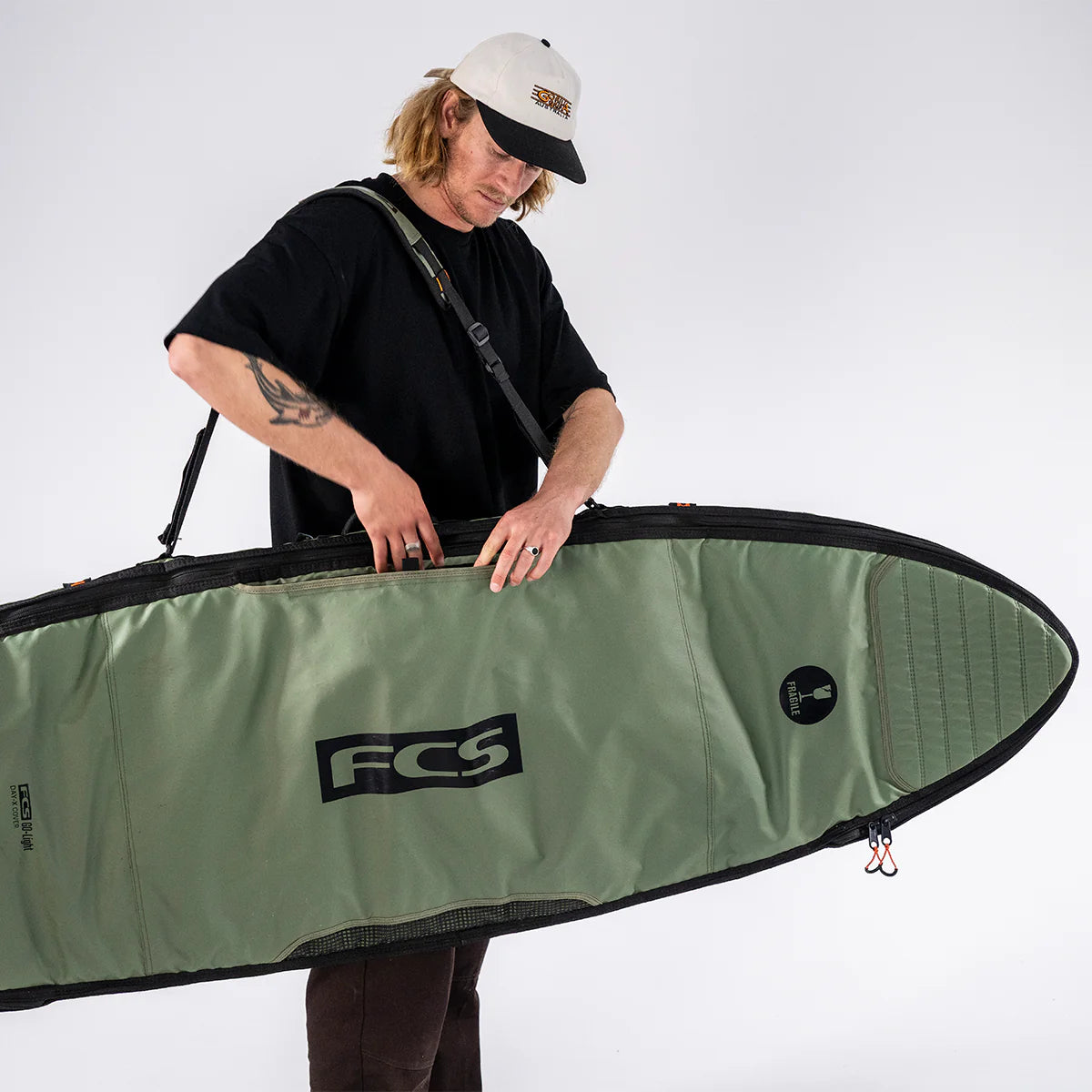 FCS Day-X Shortboard/Fish Cover - Alpine
