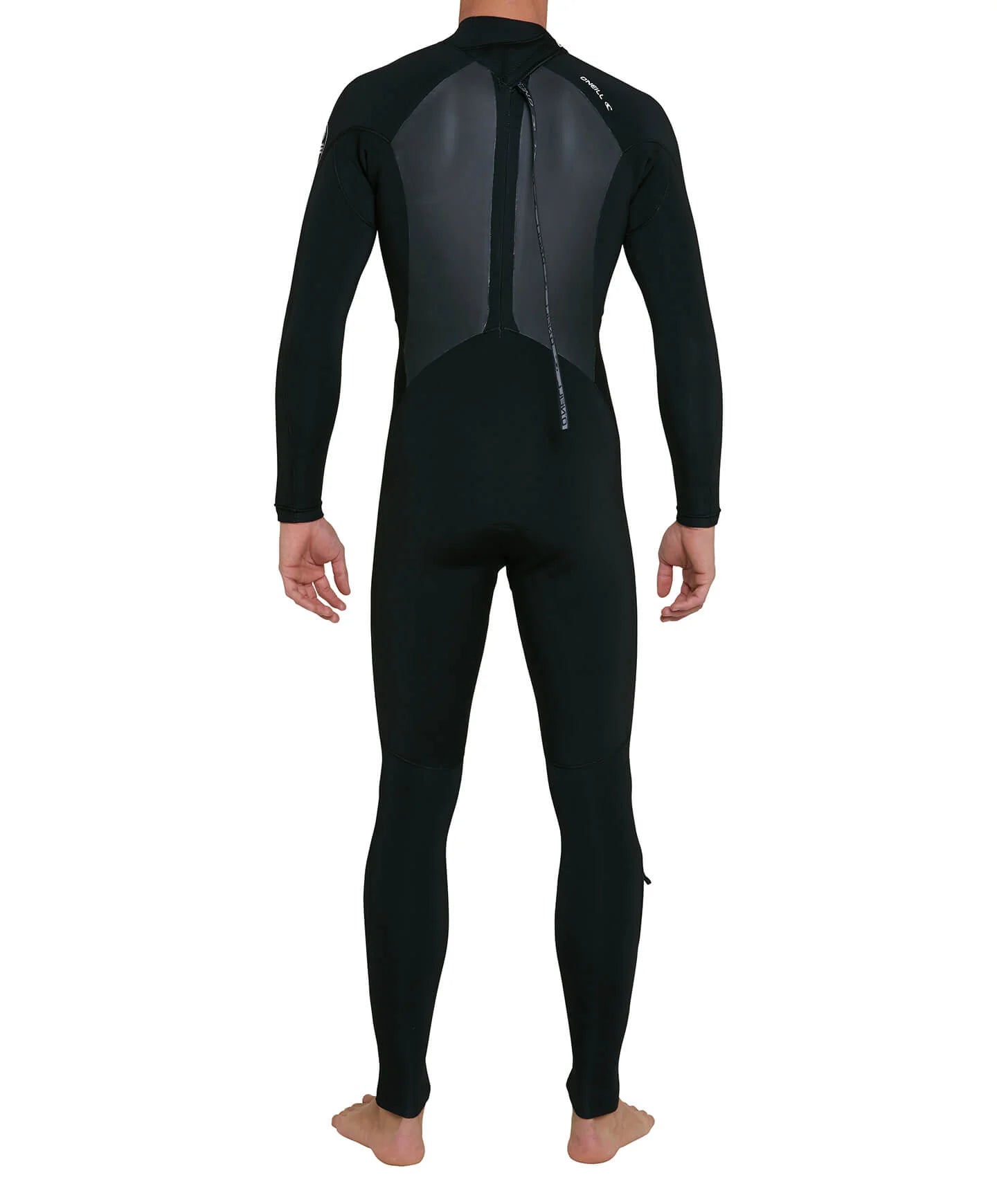Men's Defender 3/2mm Steamer Back Zip Wetsuit - Black