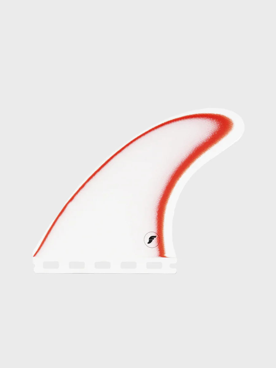 Futures Ethan Ewing Signature Fibreglass Large Thruster Fin Set - White/Red