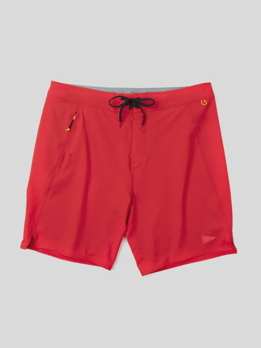 Florence F1 Standard Issue Boardshort - Rescue Red