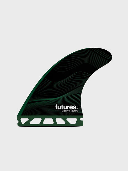 Futures F8 Honeycomb Thruster Fin Set - Green