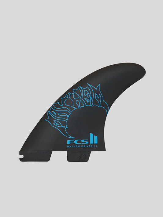 FCS II Mayhem Driver PC Carbon Tri Fin Set