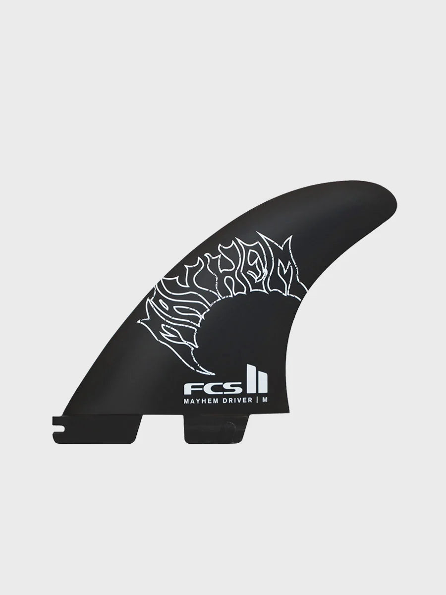 FCS II Mayhem Driver PC Carbon Tri Fin Set