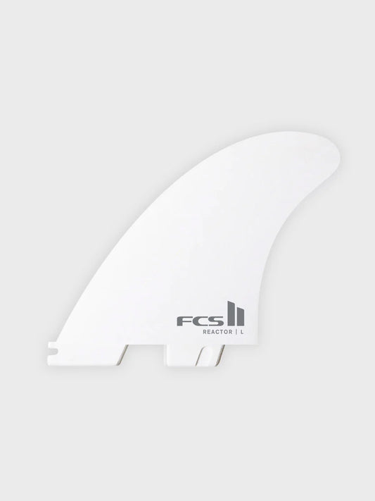 FCS II Reactor PC Tri Fin Set - White Edition