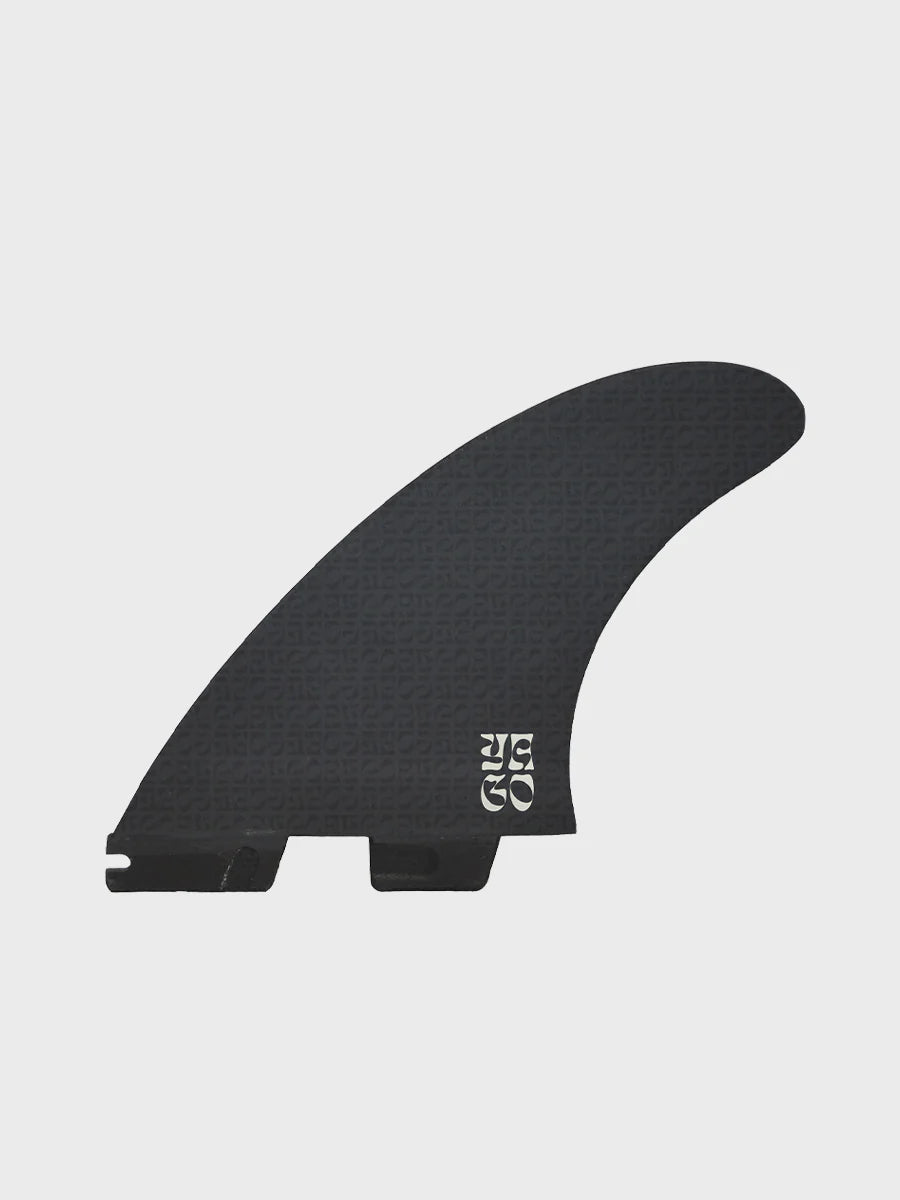 FCS II Yago Dora PC Tri Fin Set - Green/Black