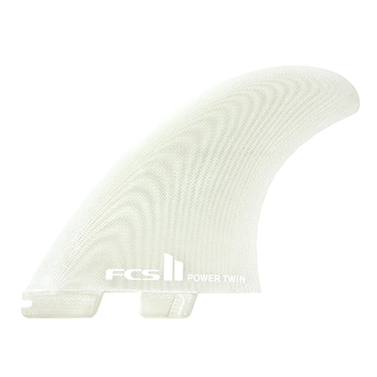 POWER TWIN + STABILISER FIN SET - CLEAR