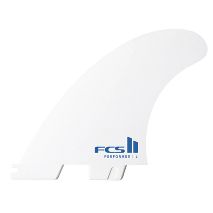 FCS II Performer PC Tri Fin Set - White Edition