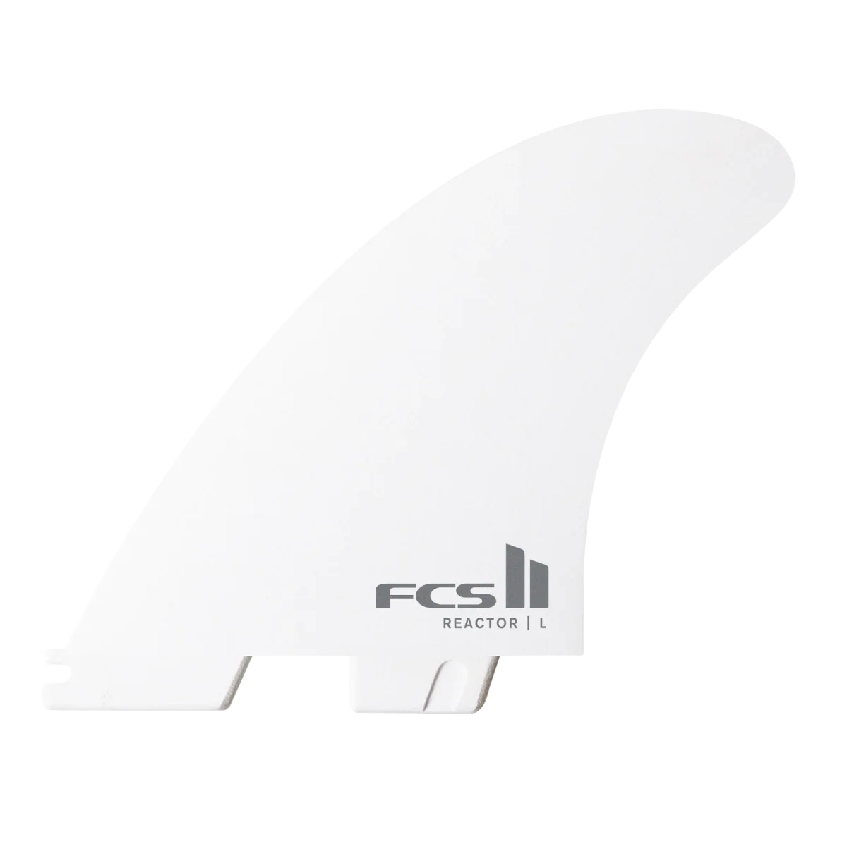 FCS II Reactor PC Tri Fin Set - White Edition