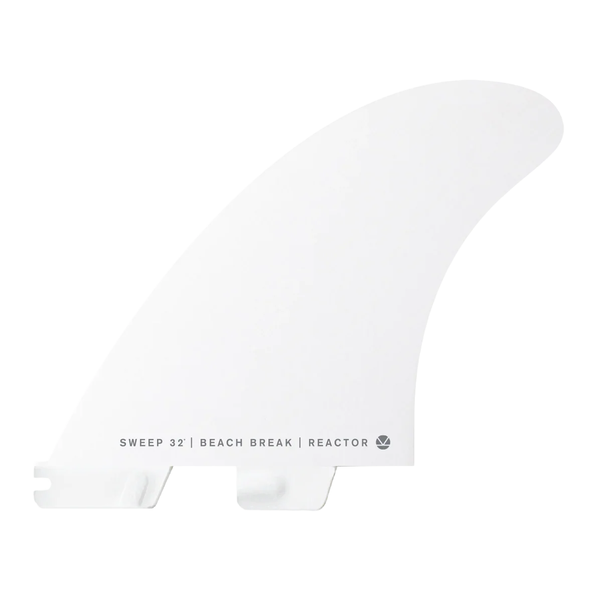 FCS II Reactor PC Tri Fin Set - White Edition