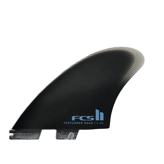 PERFORMER QUAD SPLIT KEEL FIN - BLACK