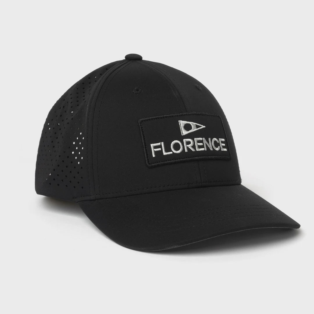 Florence Airtex Trucker Hat - Black