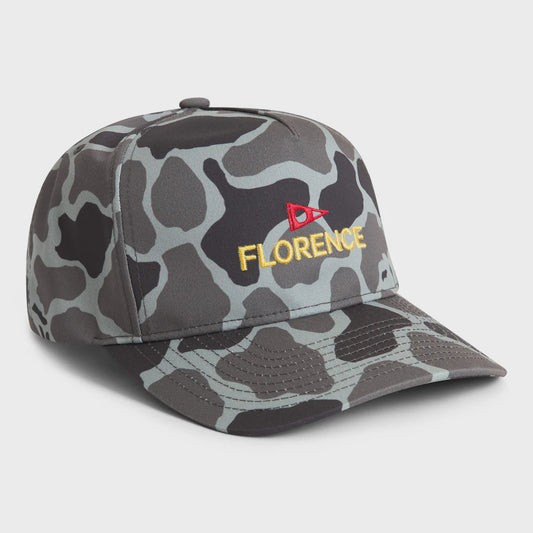 Florence Logo Twill Hat - Tundra Camo