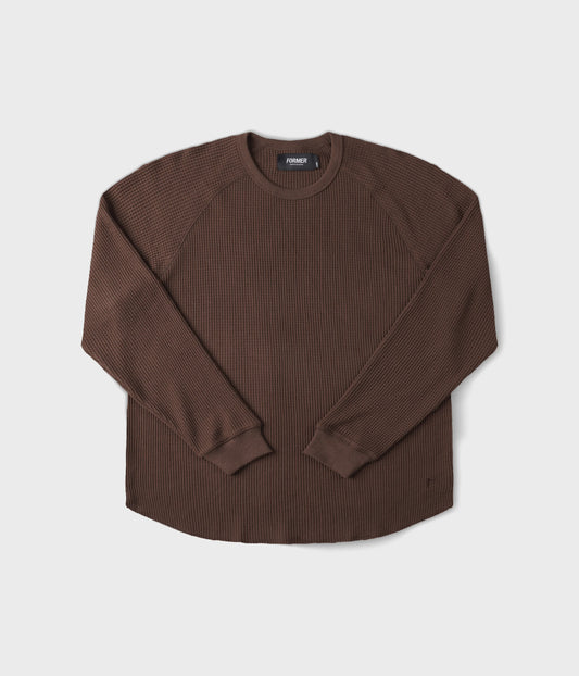 Former AG Raglan Waffle - Brown
