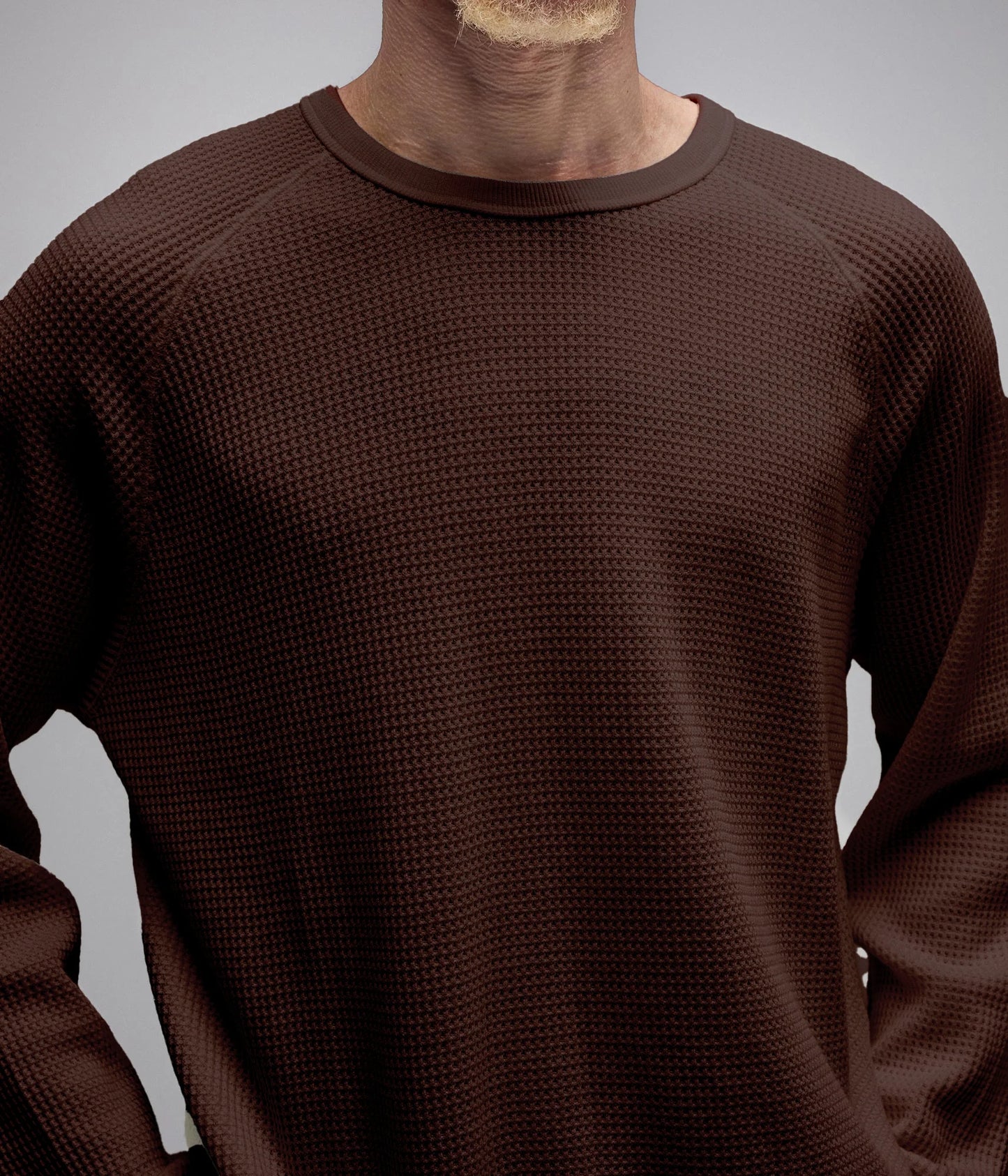 Former AG Raglan Waffle - Brown