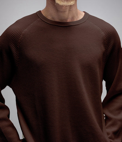 Former AG Raglan Waffle - Brown