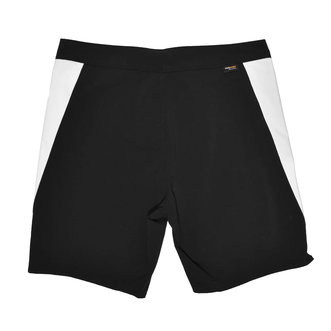 Florence Cordura® Airtex Boardshort - Black/White