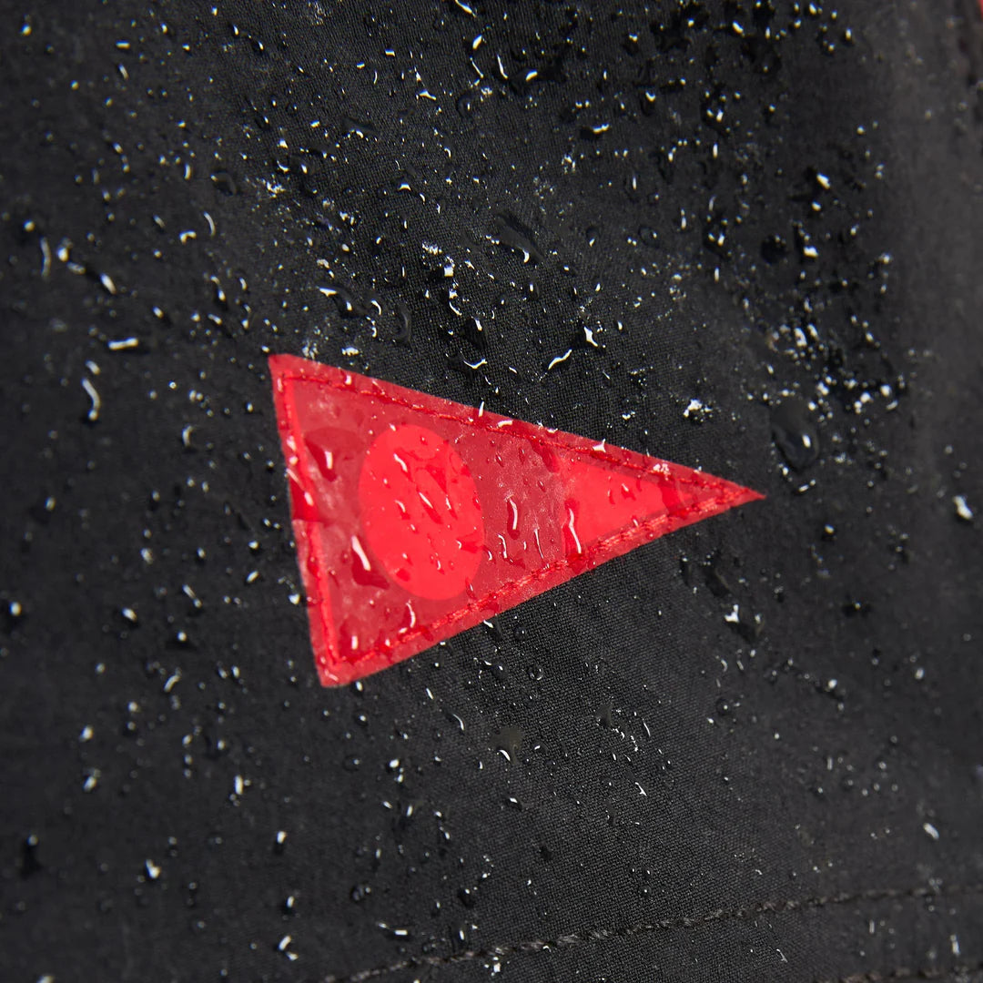Cordura® Airtex Boardshort - Black/Racing Red