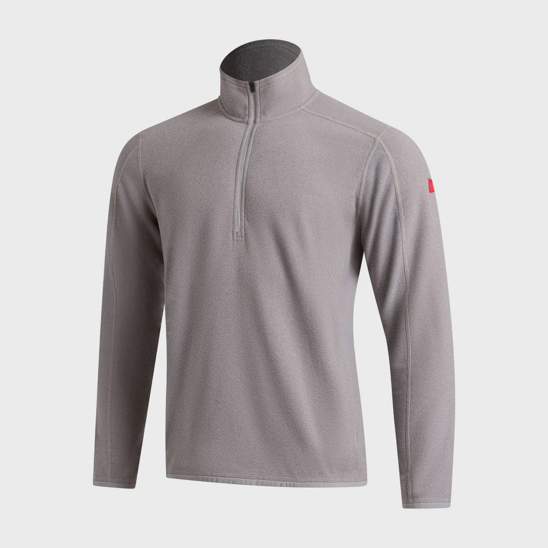 Florence Polartec® Micro Fleece Half Zip - Light Grey