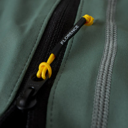 Long Sleeve Utility Pocket Hooded Rashguard - Dark Sage