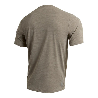 Florence Airtex Short Sleeve Shirt - Heather Vintage Khaki