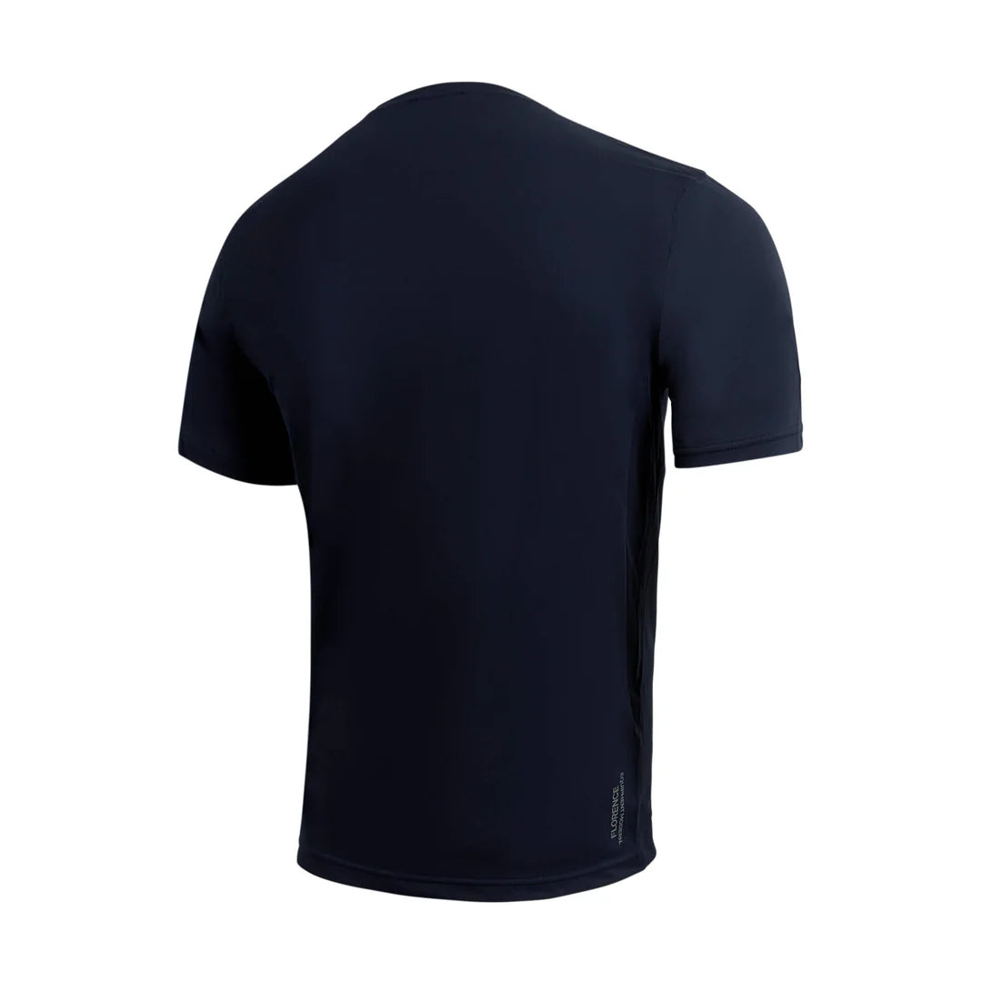 Florence Airtex Short Sleeve Shirt - Navy