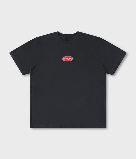 Flatline T-Shirt - Washed Black