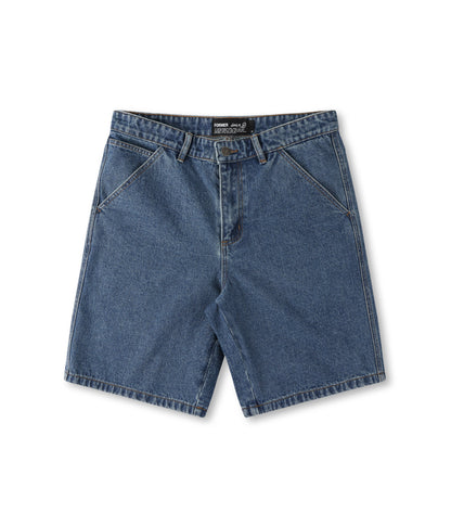 Reynolds Flatline Denim Short - Dark Blue