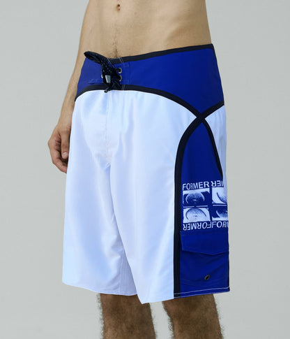 Chun 21" Trunk - White Blue