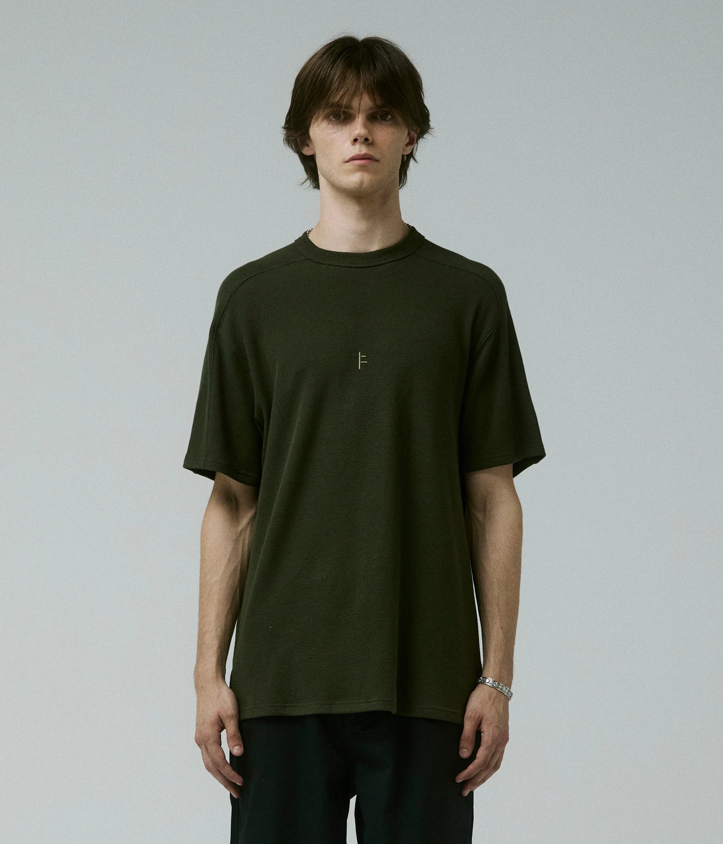 Franchise Waffle Short Sleeve T-Shirt - Surplus