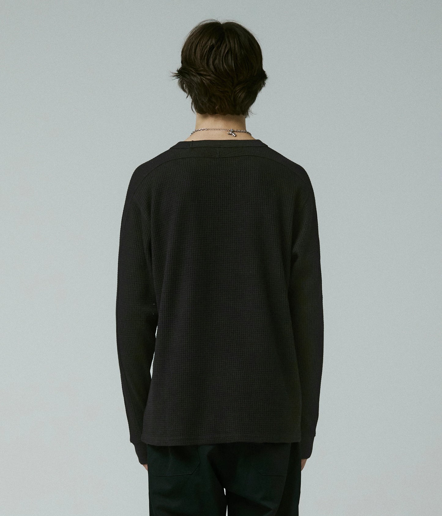 Former Franchise Waffle LS T-Shirt - Black