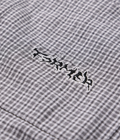 Former Vivian Check Short Sleeve Shirt - Black