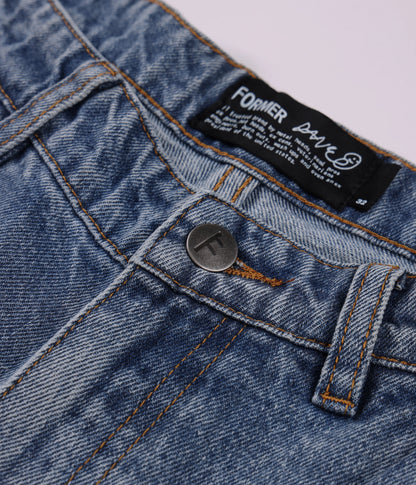 Former Reynolds Denim Pant - Mid Blue