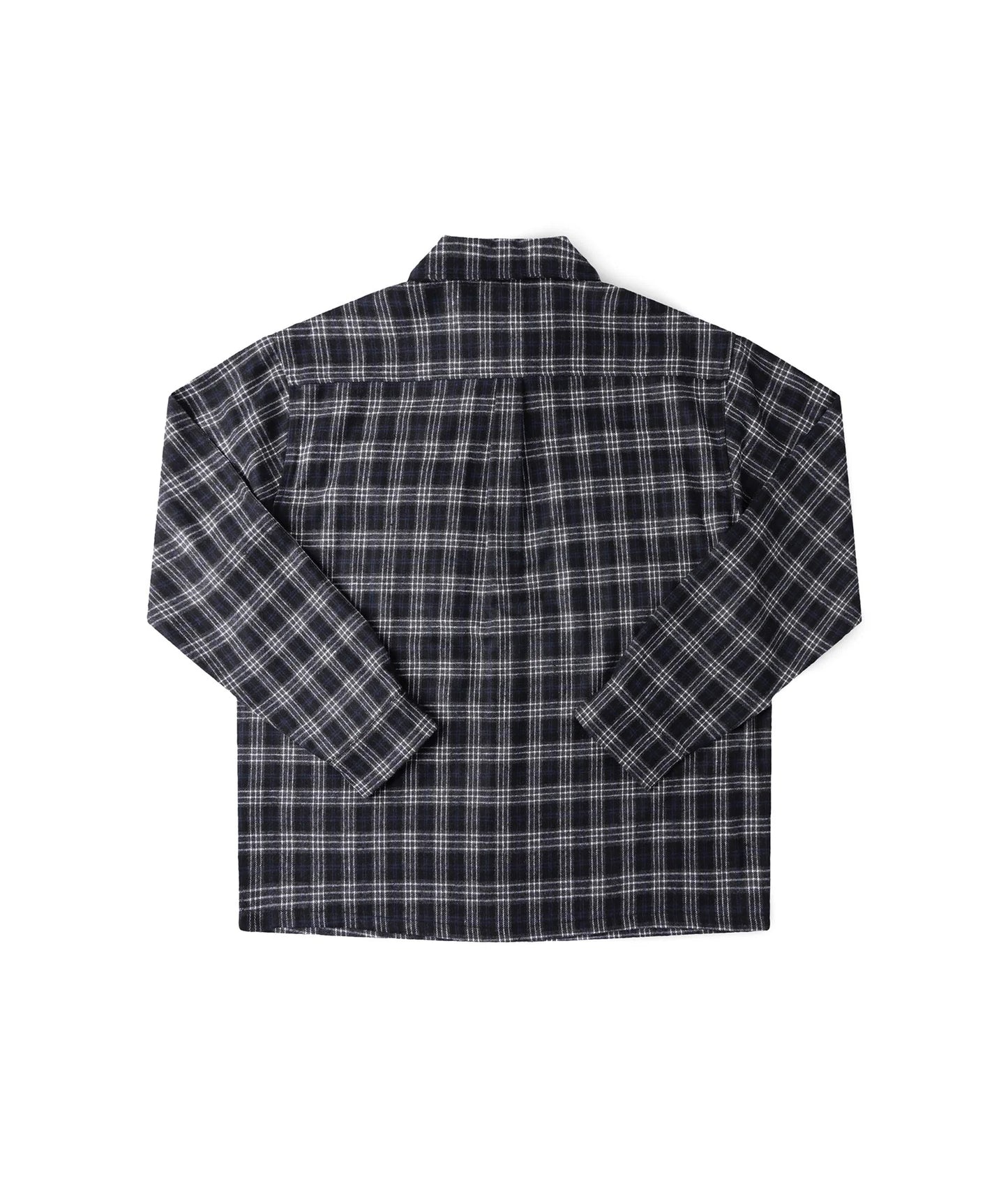 Former Vivian Flannel Long Sleeve Shirt - Black/Grey