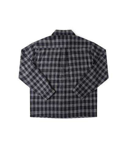 Former Vivian Flannel Long Sleeve Shirt - Black/Grey