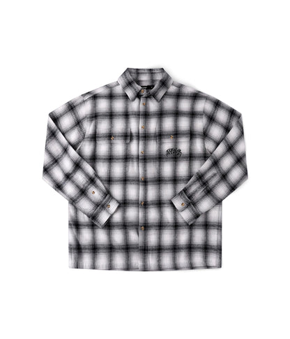 Former Vivian Flannel Long Sleeve Shirt - Grey
