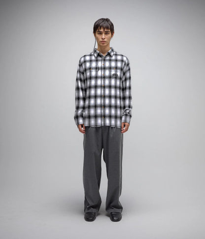 Former Vivian Flannel Long Sleeve Shirt - Grey