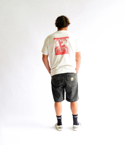 Former Slant F Crux T-Shirt - Bone
