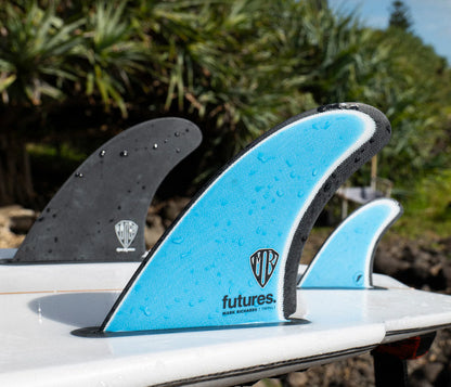 Mark Richards Fibreglass Twin +1 - Blue/White/Black