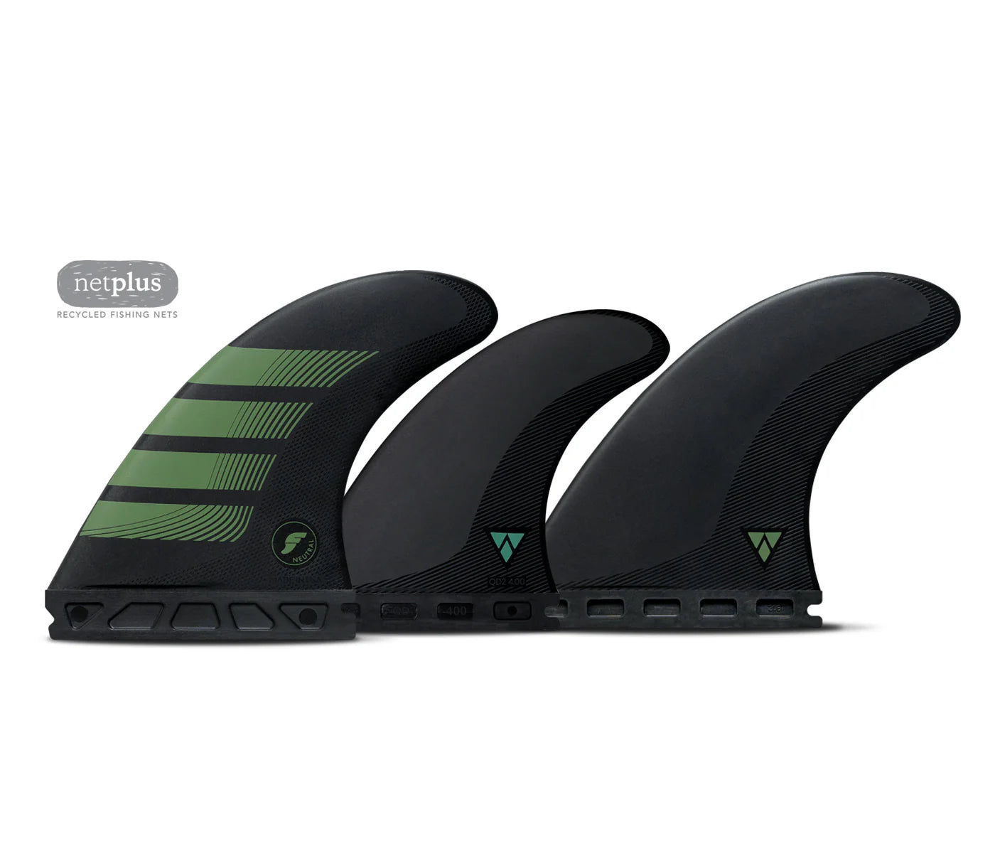 Futures F8 Alpha 5 Fin Set - Carbon/Olive