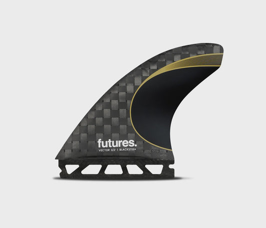 3/2 Vector Blackstix+ Large Thruster Fin Set - Gold