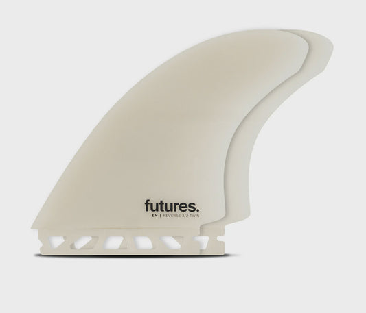 EN Reverse 3/2 Large Twin Fin Set - Grey